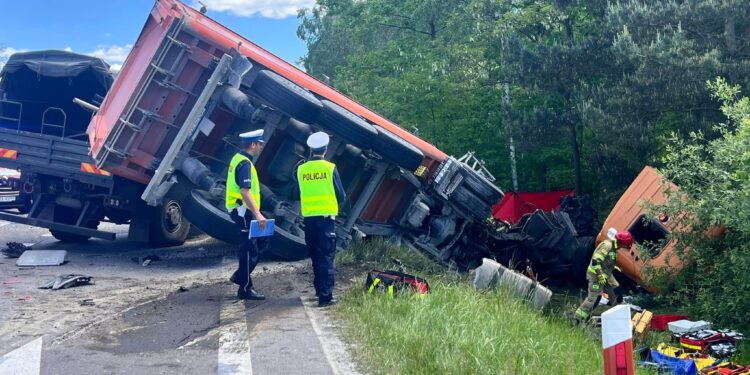 Nowa Dęba. Śmiertelny wypadek w Jadachach