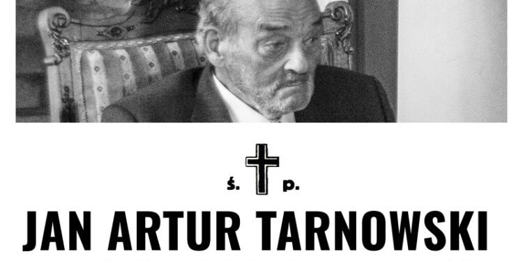 Tarnobrzeg: Pogrzeb Jana Artura Tarnowskiego, syna ostatniego właściciela Dzikowa