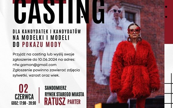 Sandomierz: Casting dla kandydatek na modelki i kandydatów na modeli