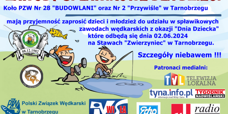Tarnobrzeg: Zawody spławikowe dla dzieci.