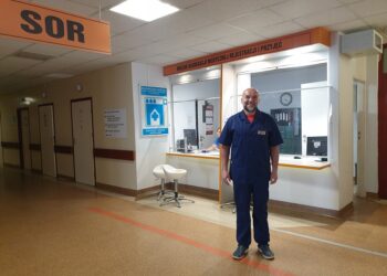 Rozmowa z kierownikiem SOR w Tarnobrzegu Markiem Wasiutą