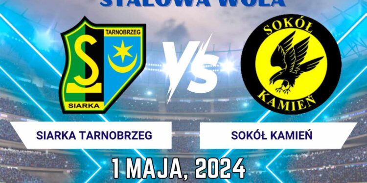 Sport. Piłka nożna. Mecz Pucharu Polski w Tarnobrzegu