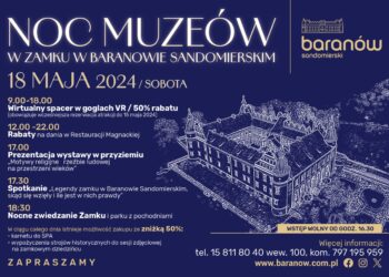 Baranów Sandomierski. Zamkowa Noc Muzeów