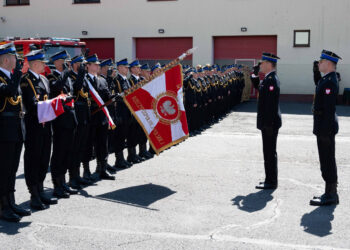 Stalowa Wola: Strażacy z  Komendy Powiatowej PSP obchodzili swoje święto
