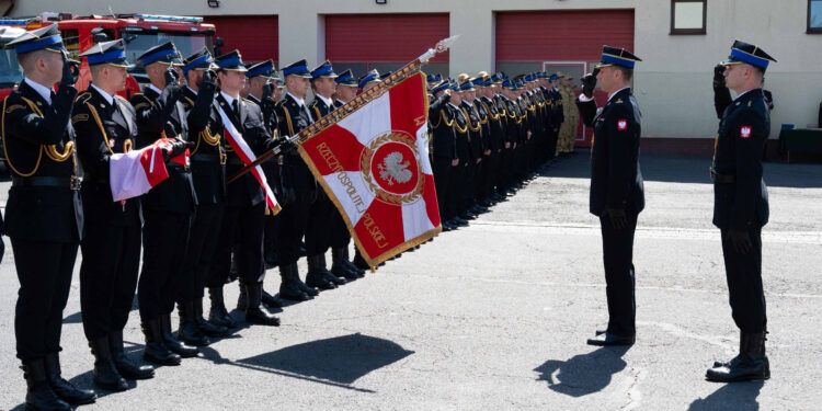 Stalowa Wola: Strażacy z Komendy Powiatowej PSP obchodzili swoje święto