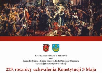 Staszów. Obchody w 233 rocznicę uchwalenie konstytucji 3 Maja