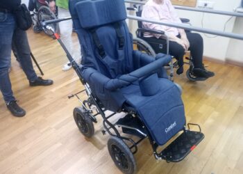 Stalowa Wola: Kolejne wsparcie od strażaków z Dzierdziówki dla Zakładu Pielęgnacyjno-Opiekuńczego