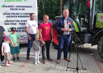 Mielec: Traktorem Wolności” przybył do Mielca 