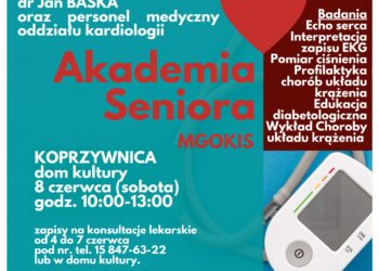 Koprzywnica: W sobotę bezpłatne konsultacje kardiologiczne.