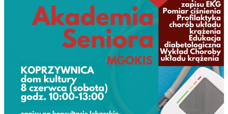 Koprzywnica: W sobotę bezpłatne konsultacje kardiologiczne.