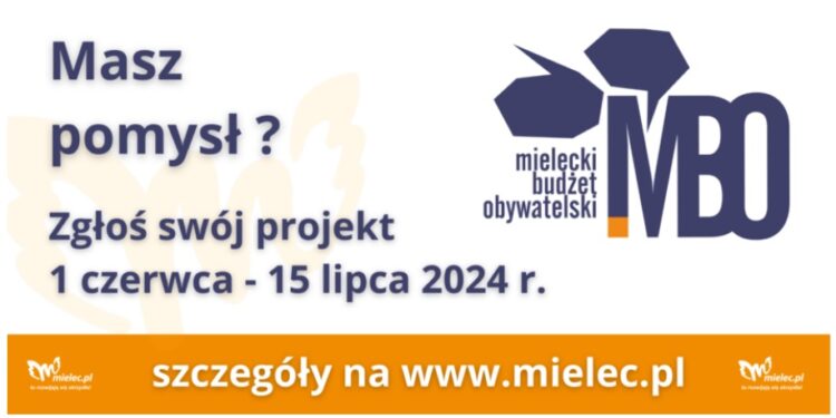 Mielec:  Wystartował Mielecki Budżet Obywatelski