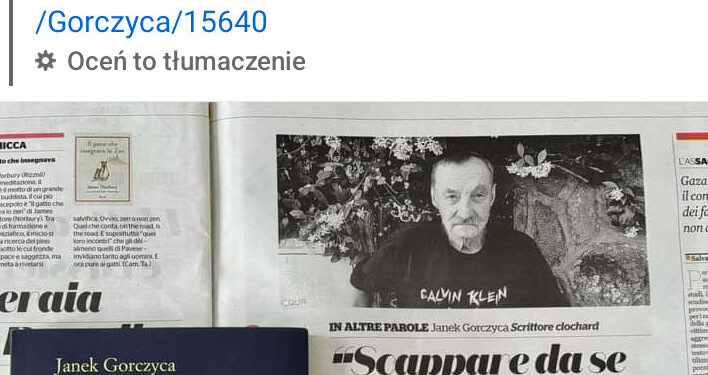 Stalowa Wola, Rzym:  Książka bezdomnego Polaka ze Stalowej Woli wydarzeniem literackim we Włoszech