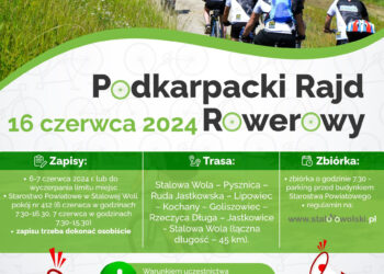 Stalowa Wola: Trwają zapisy na Podkarpacki Rajd Rowerowy do Osady Kochany