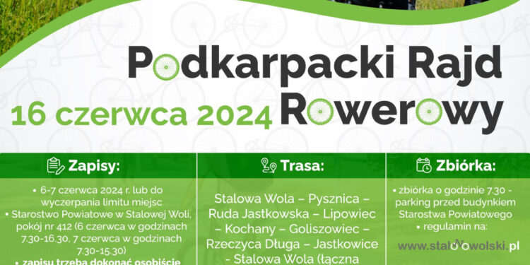 Stalowa Wola: Trwają zapisy na Podkarpacki Rajd Rowerowy do Osady Kochany