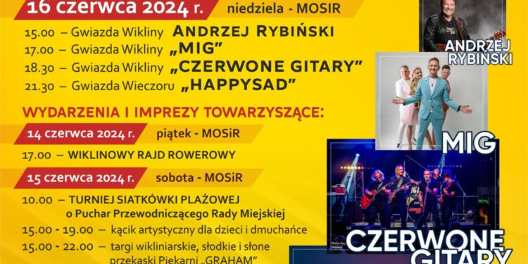 Rudnik nad Sanem: Już w tę niedzielę Wiklina 2024 z koncertami pokazami i targami wikliniarskimi