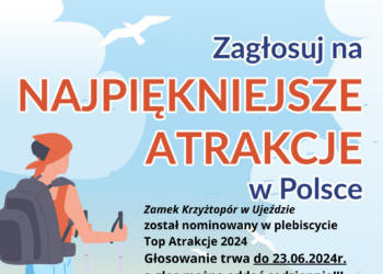 Ujazd: Krzyżtopór nominowany w plebiscycie TOP ATRAKCJE 2024