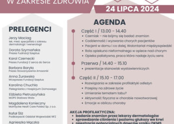 Stalowa Wola: W środę o profilaktyce raka, medycynie paliatywnej i akcja badania znamion