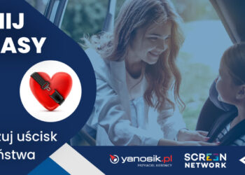 Sandomierz:  Zapnij pasy! Poczuj uścisk bezpieczeństwa.