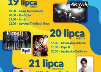 Tarnobrzeg: Agnieszka Chylińska, Papa D. i Moore plays Moore – sobota nad Jeziorem Tarnobrzeskim