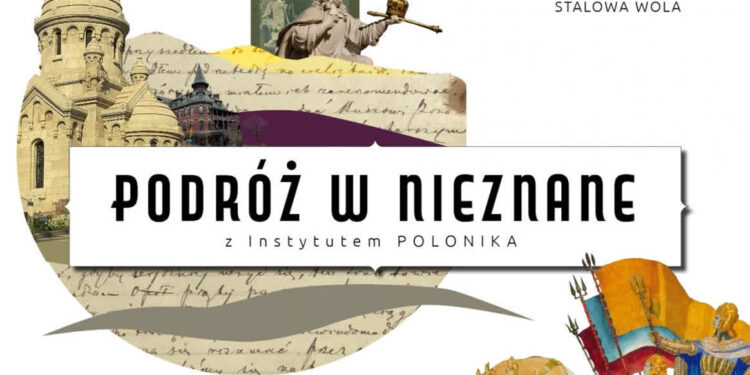 Stalowa Wola : Podróż w nieznane  na dziedzińcu Galerii Karpińskiego