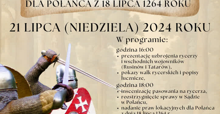 Połaniec: W niedzielę widowisko historyczne w wykonaniu Towarzystwa Kościuszkowskiego.