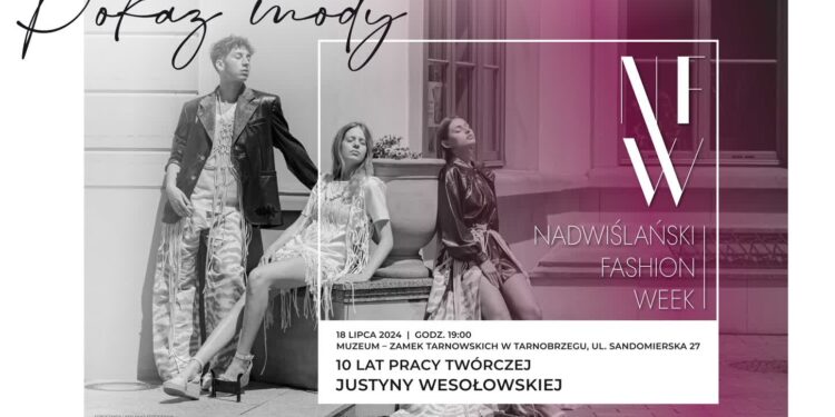 Tarnobrzeg: Pokaz mody przed Muzeum Zamkiem Tarnowskich