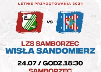 Samborzec: LZS Samborzec kontra Wisła Sandomierz.