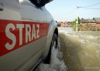 Podkarpacie: Trwa usuwania skutków intensywnych opadów deszczu i silnego wiatru.