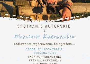 Sandomierz: Spotkanie autorskie z Marcinem Kydryńskim.