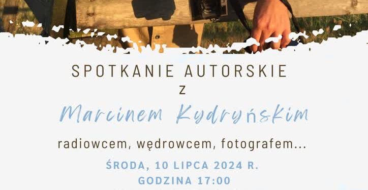 Sandomierz: Spotkanie autorskie z Marcinem Kydryńskim.