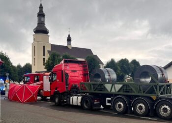 Wola Baranowska: Potrącenie rowerzysty