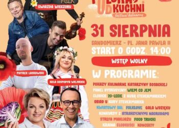Sandomierz: Pożegnanie wakacji festiwalem „Polska od kuchni” i koncertem „Future Folk”.