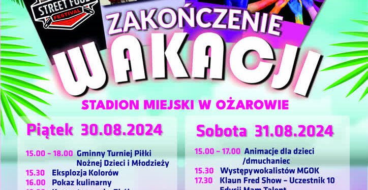 Ożarów: Zakończenie wakacji