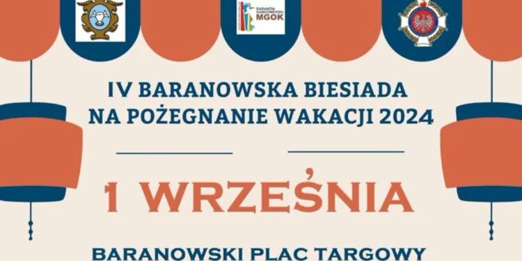Baranów Sandomierski. Biesiada na zakończenie wakacji