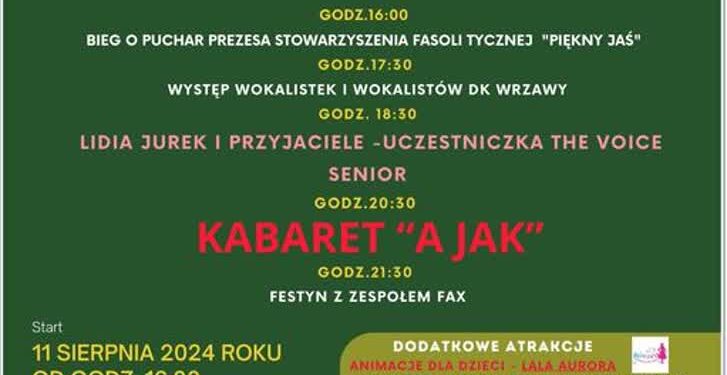 Wrzawy: Święto fasoli „Piękny Jaś”