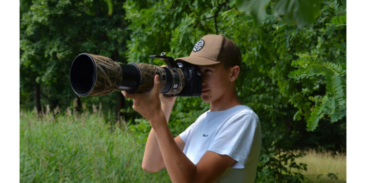 Tarnobrzeg: Młody pasjonat, ornitolog – fotograf