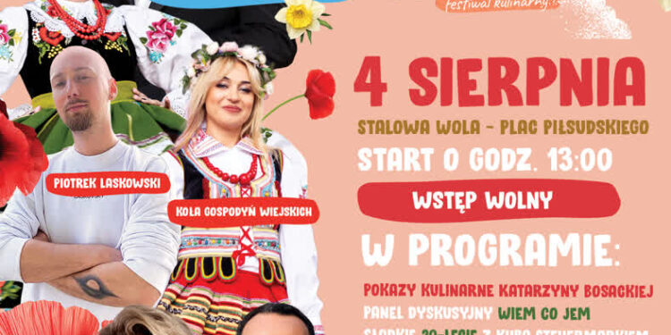 Stalowa Wola: W niedzielę na Festiwalu Kulinarnym święto smaków, kultury i rozrywki