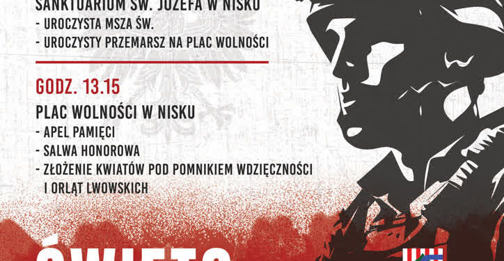 Nisko: Uroczystości z okazji Święta Wojska Polskiego