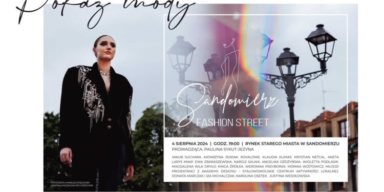 Sandomierz: „Sandomierz Fashion Street” – Amazonki modelkami w czasie pokazu mody