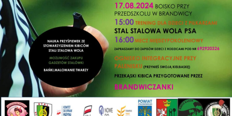 Brandwica: W sobotę piknik piłkarski z drużyną Stali Stalowa Wola