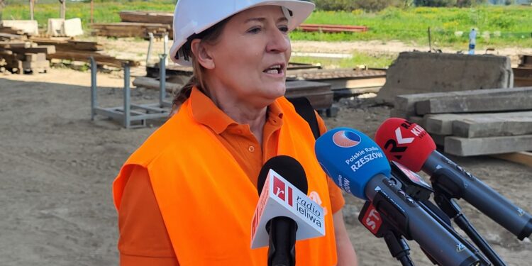 Sandomierz. Budowa nowego mostu przez Wisłę postępuje