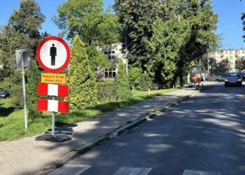 Sandomierz: Rozpoczyna się remont ulicy Słowackiego.