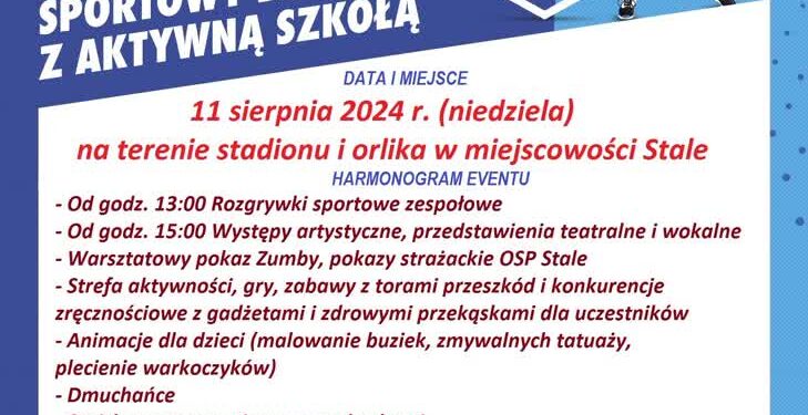 Stale: Sportowy Dzień z Aktywną Szkołą w Stalach