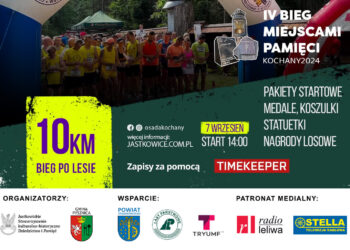 Jastkowice:  Zapisz się na Bieg Miejscami Pamięci Kochany 2024
