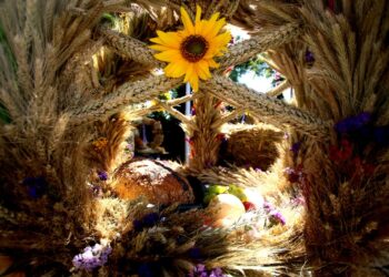 Baranów Sandomierski. Gminne dożynki w Suchorzowie