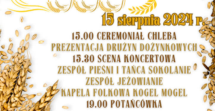 Trześń, Wrzawy: Dożynki