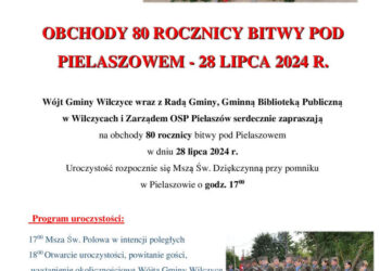 Pielaszów: W niedzielę obchody 80 rocznicy bitwy pod Pielaszowem.