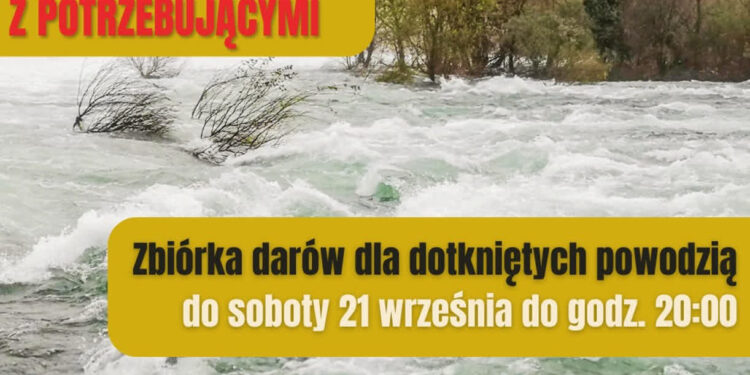 Stalowa Wola: W sobotę finał zbiórki darów – teraz potrzebni ochotnicy do pomocy w sprzątaniu terenów po powodzi