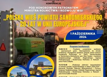 Sandomierz: Konferencja „Polska wieś powiatu sandomierskiego – 20 lat w Unii Europejskiej”