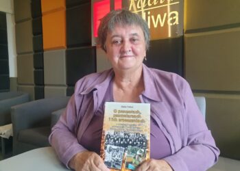 Maria Pałkus, honorowy pszczelarz Rejonowego Koła Pszczelarzy w Tarnobrzegu